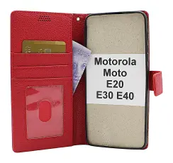 Coverin New Jalusta Lompakkokotelo Motorola Moto E20 / E30 / E40