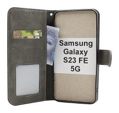 billigamobilskydd.se Flower Standcase Wallet Samsung Galaxy S23 FE 5G