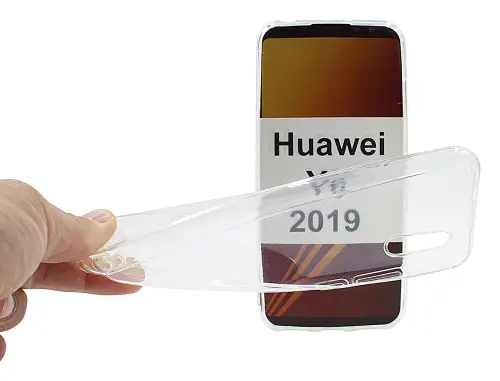 billigamobilskydd.se Ultra Thin TPU Kotelo Huawei Y6 2019