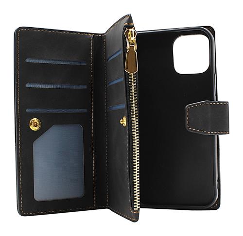 billigamobilskydd.se XL Standcase Luksuskotelo puhelimeen iPhone 12 / 12 Pro (6.1)