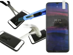 billigamobilskydd.se N&auml;yt&ouml;nsuoja karkaistusta lasista Nokia G10 / G20