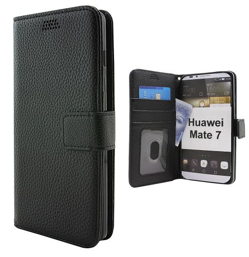 billigamobilskydd.se New Jalusta Lompakkokotelo Huawei Ascend Mate 7