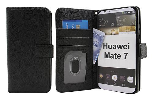 billigamobilskydd.se New Jalusta Lompakkokotelo Huawei Ascend Mate 7