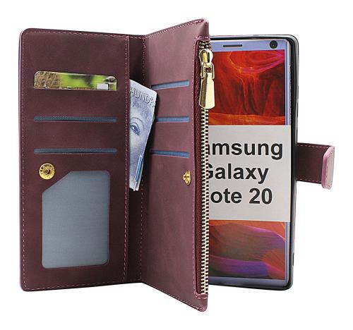 Coverin XL Standcase Luksuskotelo puhelimeen Samsung Galaxy Note 20 5G