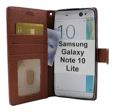 Coverin New Jalusta Lompakkokotelo Samsung Galaxy Note 10 Lite (N770F)