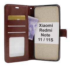 billigamobilskydd.se Crazy Horse Lompakko Xiaomi Redmi Note 11 / 11S