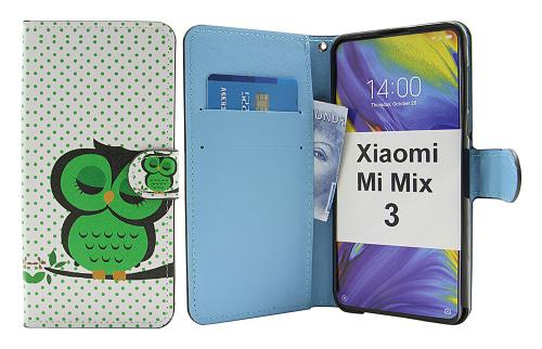 billigamobilskydd.se Kuviolompakko Xiaomi Mi Mix 3