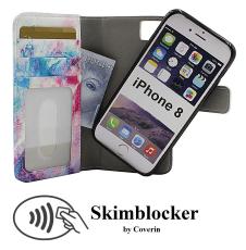 Coverin Skimblocker Design Magneettilompakko iPhone 8