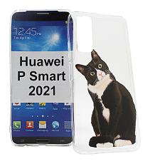 billigamobilskydd.se TPU-Designkotelo Huawei P Smart 2021