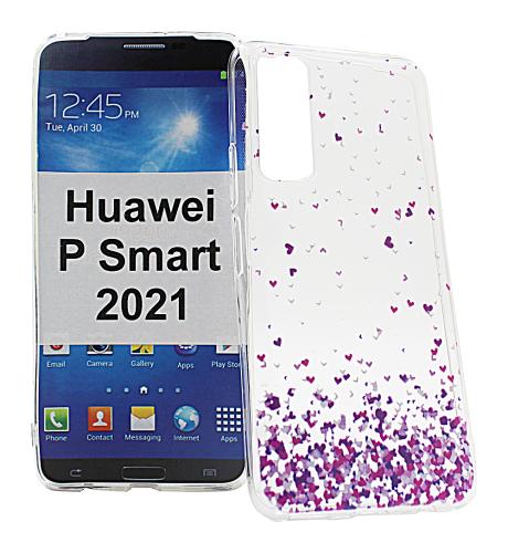 billigamobilskydd.se TPU-Designkotelo Huawei P Smart 2021
