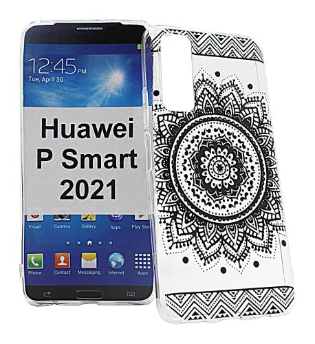 billigamobilskydd.se TPU-Designkotelo Huawei P Smart 2021