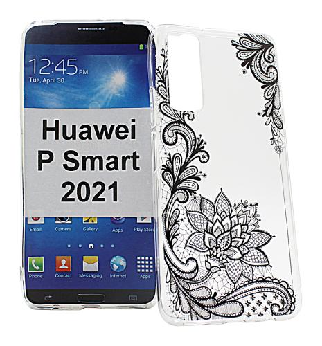 billigamobilskydd.se TPU-Designkotelo Huawei P Smart 2021