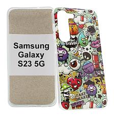 billigamobilskydd.se TPU-Designkotelo Samsung Galaxy S23 5G