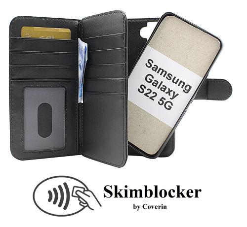 Coverin Skimblocker XL Magnet Wallet Samsung Galaxy S22 5G