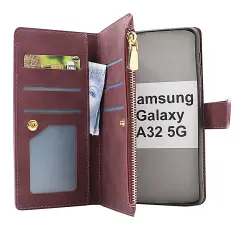Coverin XL Standcase Luksuskotelo puhelimeen Samsung Galaxy A32 5G (SM-A326B)