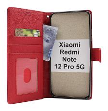 billigamobilskydd.se New Jalusta Lompakkokotelo Xiaomi Redmi Note 12 Pro 5G