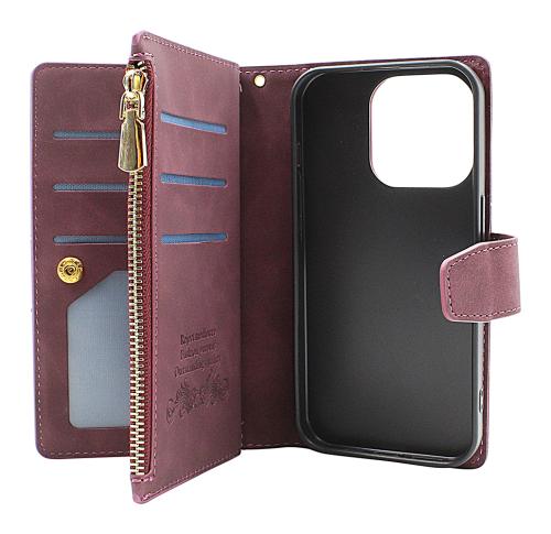 billigamobilskydd.se XL Standcase Luksuskotelo puhelimeen iPhone 15 Pro