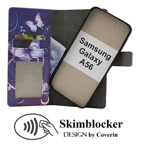 Coverin Skimblocker Samsung Galaxy A56 Magneetti Puhelimen Kuoret Design