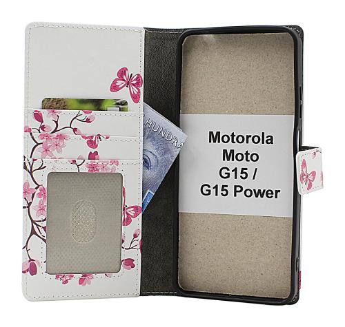 Coverin Skimblocker Motorola Moto G15 / G15 Power Puhelimen Kuoret Design