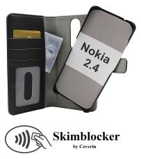 Coverin Skimblocker Magneettilompakko Nokia 2.4