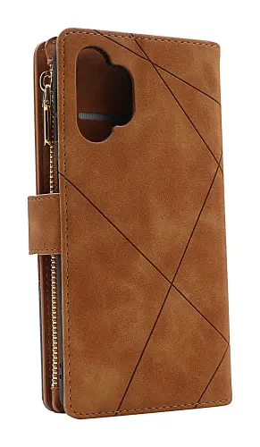 billigamobilskydd.se XL Standcase Luksuskotelo puhelimeen Samsung Galaxy A32 5G (SM-A326B)