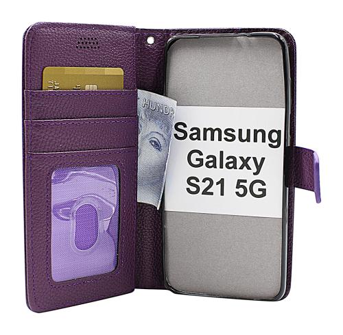 Coverin New Jalusta Lompakkokotelo Samsung Galaxy S21 5G (G991B)