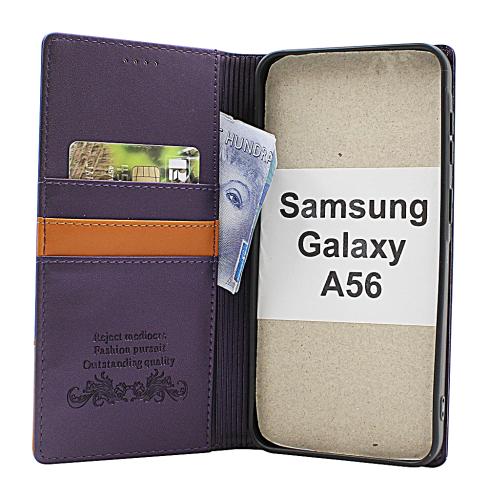 Samsung Galaxy A56 / A56 5G Premium Lompakkokotelo Slim