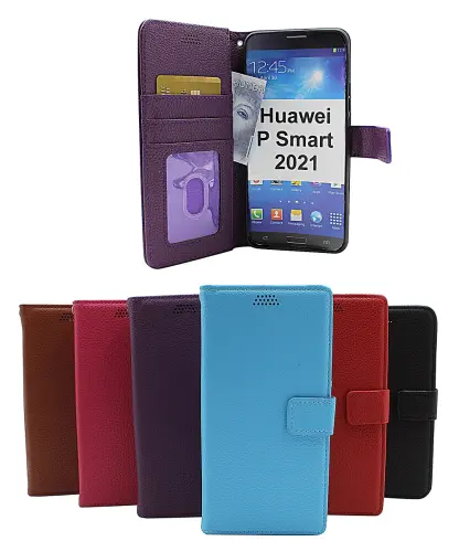 billigamobilskydd.se New Jalusta Lompakkokotelo Huawei P Smart 2021