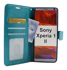 billigamobilskydd.se Crazy Horse Lompakko Sony Xperia 1 II (XQ-AT51)