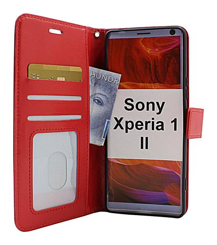 billigamobilskydd.se Crazy Horse Lompakko Sony Xperia 1 II (XQ-AT51)