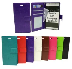 Coverin Crazy Horse Lompakko Sony Xperia XZ1 Compact (G8441)