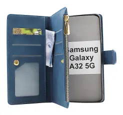 billigamobilskydd.se XL Standcase Luksuskotelo puhelimeen Samsung Galaxy A32 5G (SM-A326B)