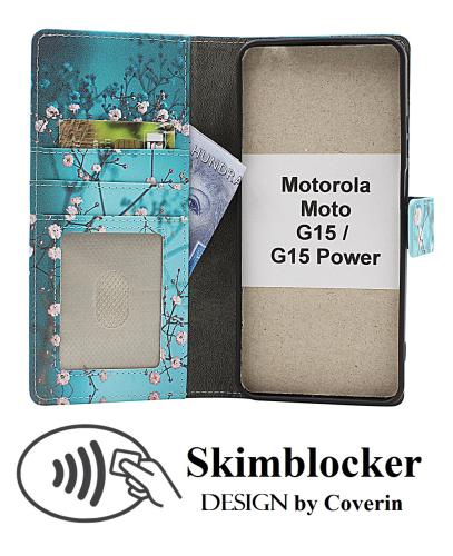 Coverin Skimblocker Motorola Moto G15 / G15 Power Puhelimen Kuoret Design