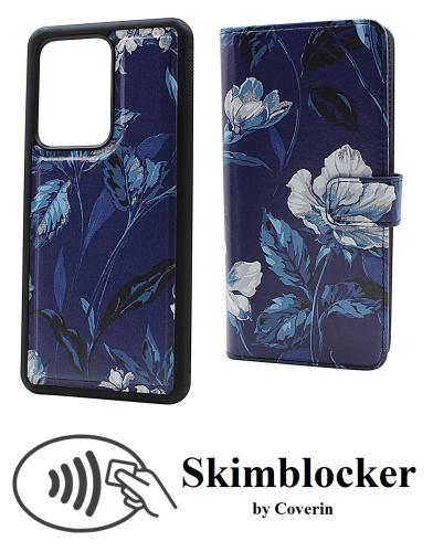 Coverin Skimblocker Design Magneettilompakko Samsung Galaxy S20 Ultra (G988B)