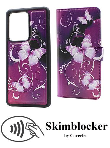 Coverin Skimblocker Design Magneettilompakko Samsung Galaxy S20 Ultra (G988B)
