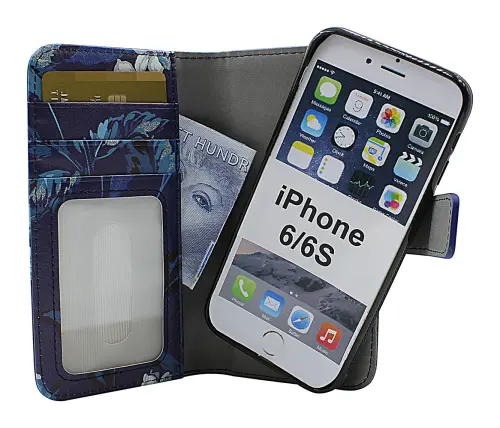 Coverin Skimblocker Design Magneettilompakko iPhone 6/6s