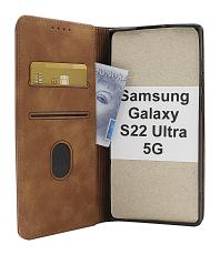billigamobilskydd.se Fancy Standcase Wallet Samsung Galaxy S22 Ultra 5G