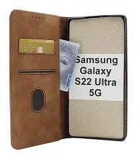 billigamobilskydd.se Fancy Standcase Wallet Samsung Galaxy S22 Ultra 5G