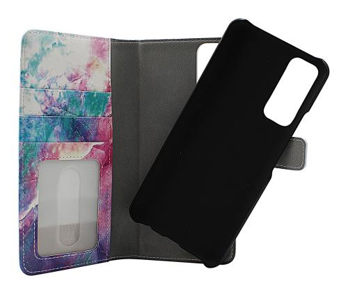 Coverin Skimblocker Design Magneettilompakko Huawei P Smart 2021