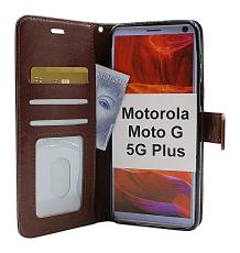 billigamobilskydd.se Crazy Horse Lompakko Moto G 5G Plus