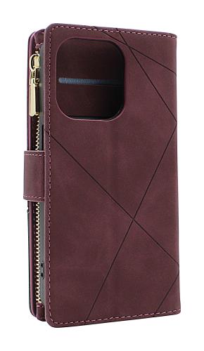 billigamobilskydd.se XL Standcase Luksuskotelo puhelimeen iPhone 15 Pro
