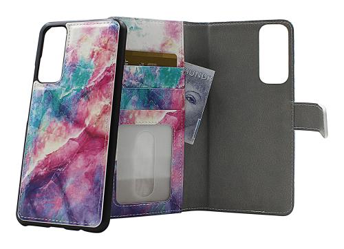 Coverin Skimblocker Design Magneettilompakko Huawei P Smart 2021