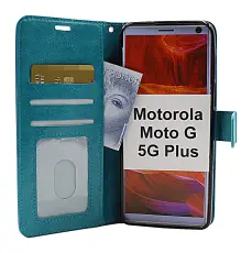 billigamobilskydd.se Crazy Horse Lompakko Moto G 5G Plus