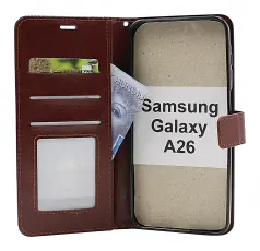billigamobilskydd.se Crazy Horse Samsung Galaxy A26 Puhelimen Kuoret
