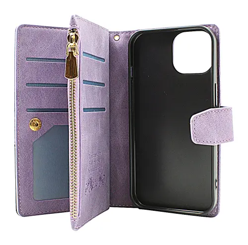 billigamobilskydd.se XL Standcase Luksuskotelo puhelimeen iPhone 15