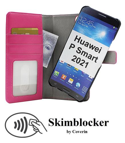 Coverin Skimblocker Magneettikotelo Huawei P Smart 2021