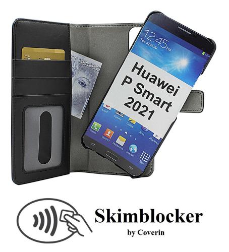 Coverin Skimblocker Magneettikotelo Huawei P Smart 2021