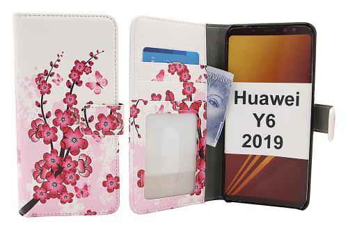 Coverin Skimblocker Design Magneettilompakko Huawei Y6 2019