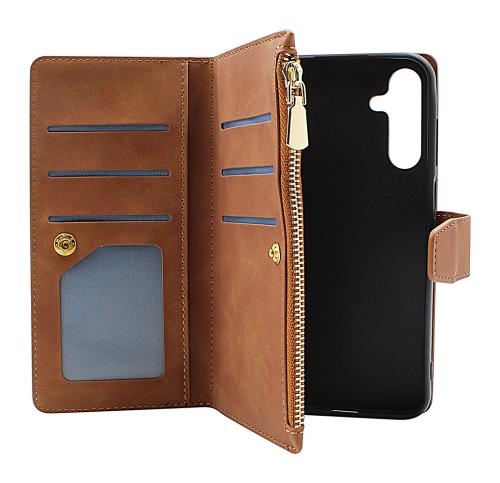 billigamobilskydd.se XL Standcase Luksuskotelo puhelimeen Samsung Galaxy A15 5G