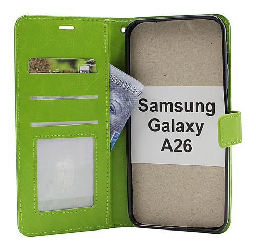 billigamobilskydd.se Crazy Horse Samsung Galaxy A26 Puhelimen Kuoret